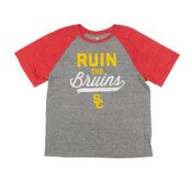 USC Trojans Men's 289C Gray Ruin The Bruins T-Shirt